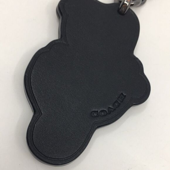 Coach Limited Edition Embroidered Cactus Leather Bag Charm w/ Gunmetal Hardware - Picture 5 of 16